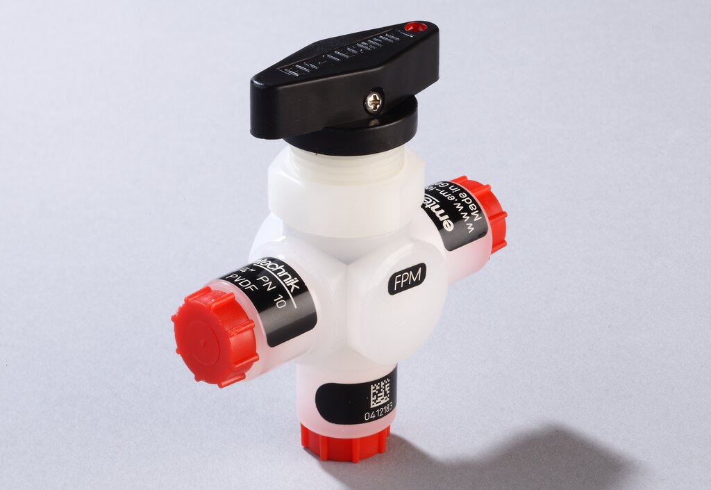 3-Way Ball Valve 3L/PV-1 Part No.: 01V3050